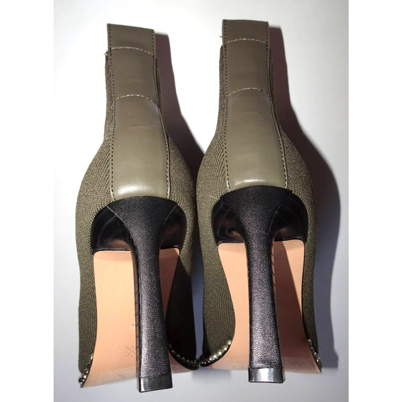 BCBGeneration Women's Beya Fashion Boot, Dark Olive Flyknit, Size 5 - Picture 3 of 16